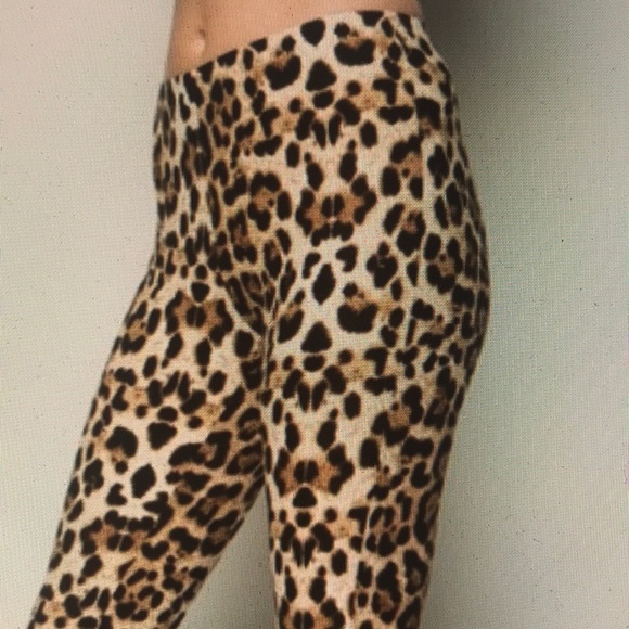 Leopard Prints Legging NWT size : Large - Picture 2 of 6